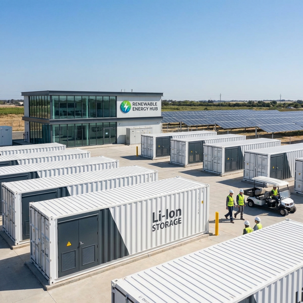 Energy Storage Solutions - BESS, Hybrid, Controls
