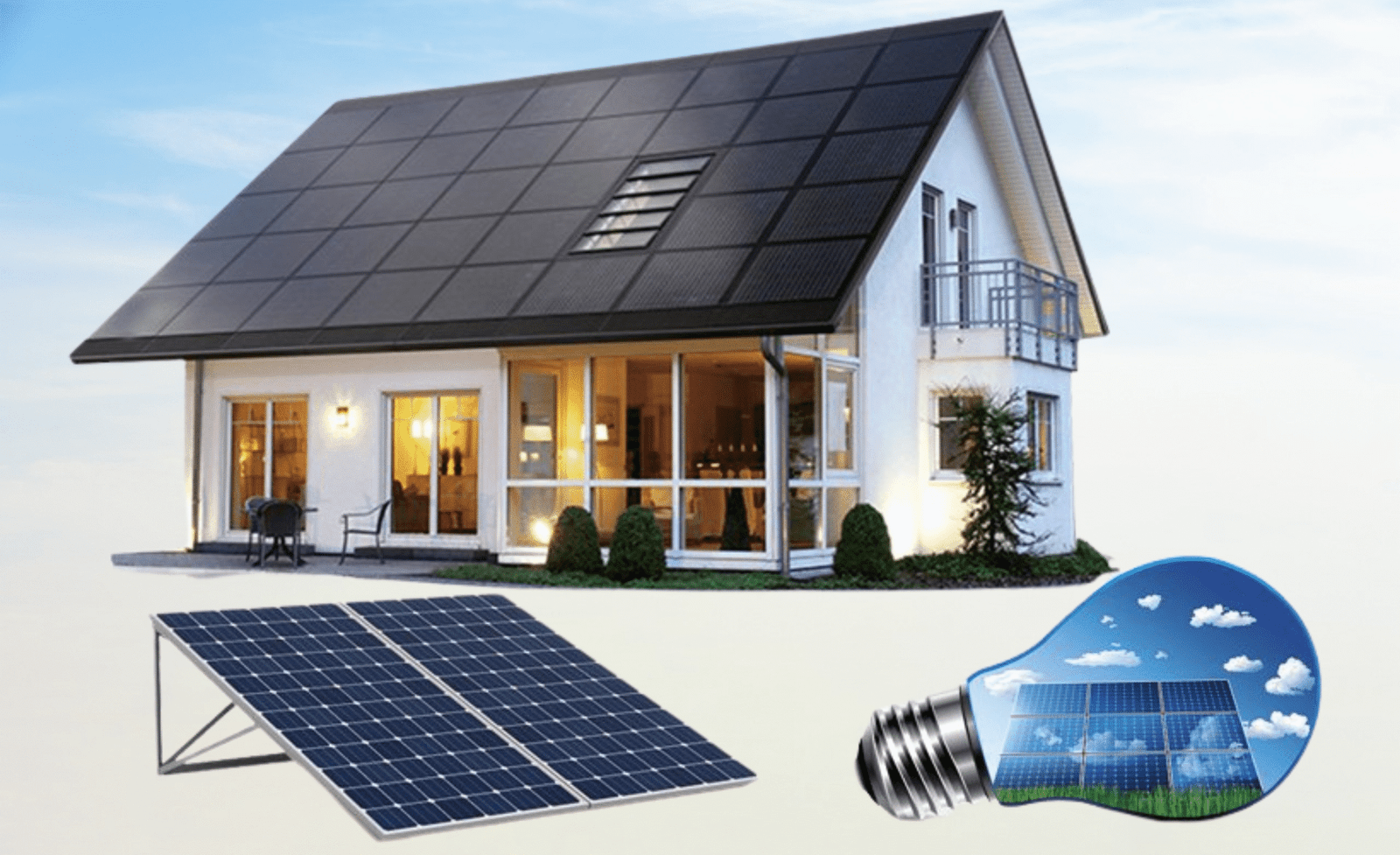 Sunlight Electricity Home